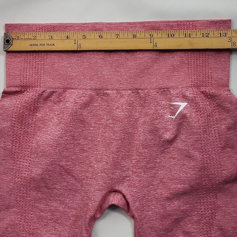 Gym Shark Pink Seamless Leggings - Picture 4 of 6
